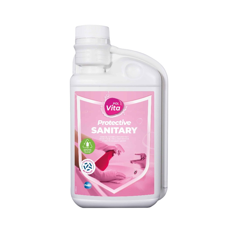 Pol Vita Protective Sanitary - Nettoyant détartrant probiotique sanitaires - 1L